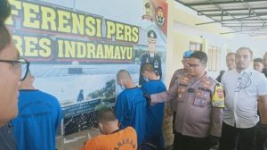 Pelaku Begal Motor ABG Dibekuk Polres Indramayu