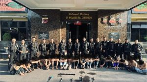 Tim Patroli Raimas Macan Kumbang 852 Polresta Cirebon Gagalkan Tawuran di Empat Lokasi