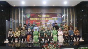 Pj Walikota Hadiri Pisah Sambut Danrem 063/SGJ