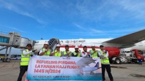 Pemberangkatan Jemaah Haji 2024 Dimulai, Pertamina Patra Niaga Pastikan Stok Avtur Aman
