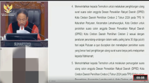 Keputusan MK: Hitung Ulang Suara di TPS 14 dan PSU di TPS 62 Kecamatan Lemahwungkuk