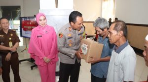HUT Bhayangkara ke-78, Polres Ciko Gelar Baksos dan Bansos