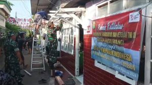 Kodim 0614/Kota Cirebon Renovasi Rutilahu untuk Veteran dan Warakawuri