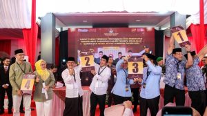 Empat Paslon di Pilkada Kabupaten Cirebon Resmi Dapat Nomor Urut