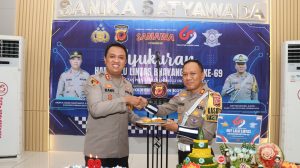 Polres Ciko Gelar Syukuran Hari Lalu Lintas Bhayangkara ke-69