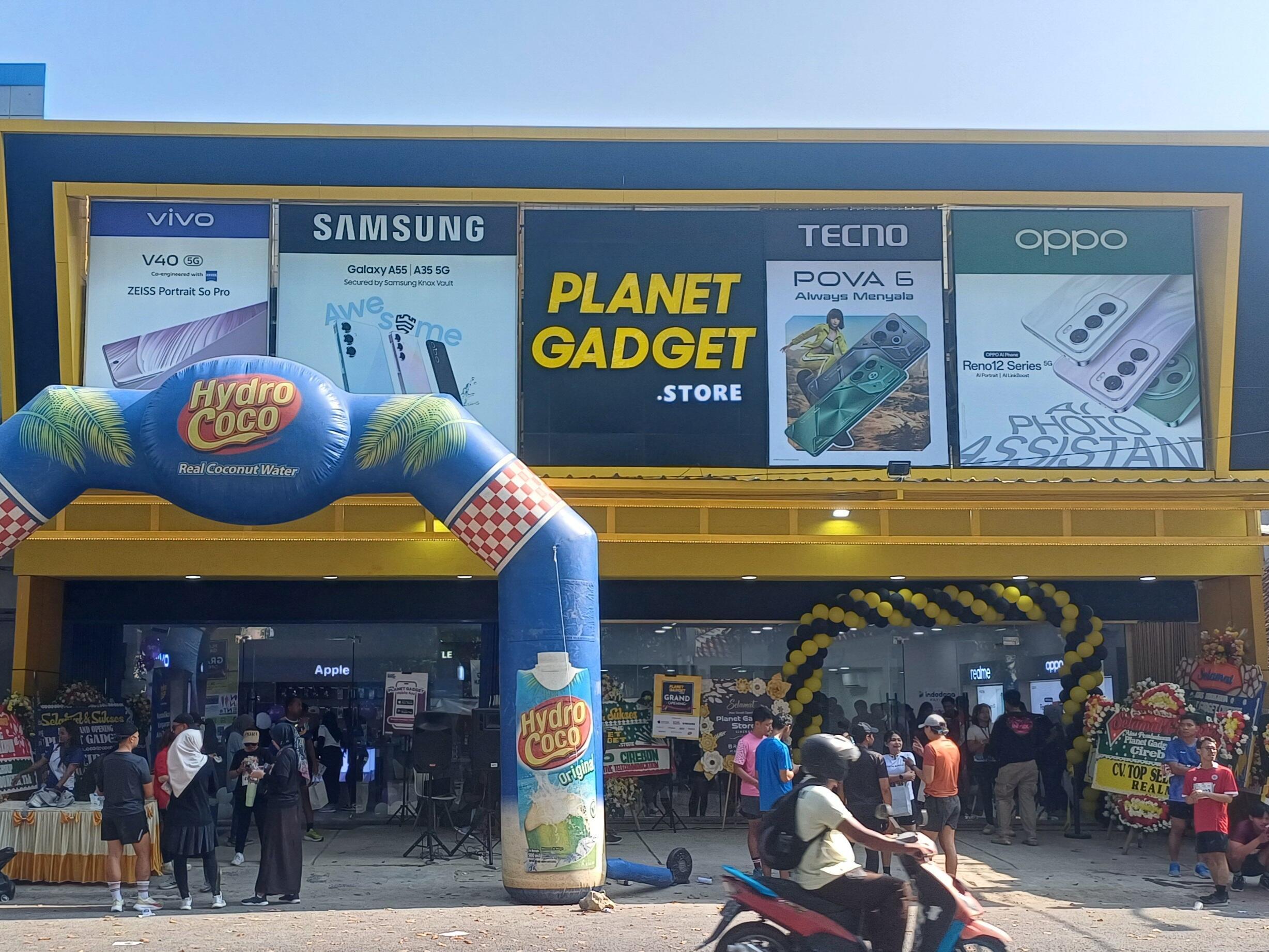 Hadir di Cirebon, Planet Gadget Tawarkan Pengalaman Belanja Teknologi Terbaru Berkualitas