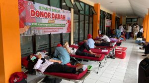 Peringati Hari Jadi PMI, RSUD Arjawinangun Gelar Donor Darah