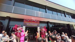 Gedung SPKT dan Balai Wartawan Pokja Polres Kuningan Diresmikan