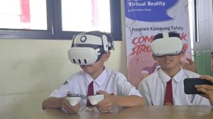 Gunakan Teknologi VR, Pertamina Patra Niaga RJBB Sosialisasikan Tanggap Bencana 