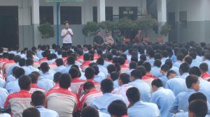 Polresta Cirebon Gelar Police Goes To SMK Nasyrul Ulum Gegesik