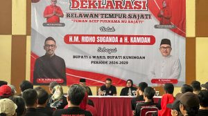 Tempur Sajati Deklarasi Dukungan, Perkuat Ridho-Kamdan