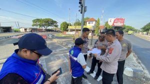 Peninggian Jalan di Jalur Pantura Lingkar Lohbener Molor, Polisi Panggil Kontraktor