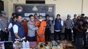 Rumah Kos Jadi Tempat Produksi Narkoba Sintetis Digerebek Polisi, 2 Tersangka Ditangkap