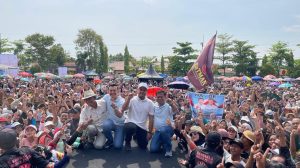Yoshua Putera Maruarar Sirait Hadiri Pesta Rakyat di Majalengka