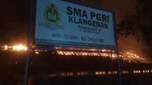 Empat Gedung Bekas SDN 2 Klangenan Terbakar, Abdul: Bukan Gedung SMA PGRI Klangenan