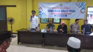 Jabatan Kuwu Desa Waled Diserahterimakan dari Nurhakim kepada Dedi Suandi