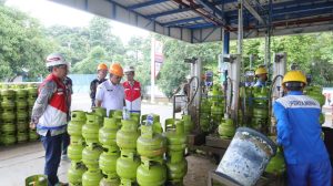 Tim Gabungan Lakukan Sidak SPBE dan Pangkalan LPG Subsidi di Kuningan