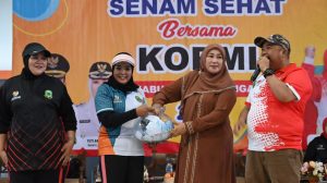 Tuti Ingin Gebyar Senam Massal Dilakukan Rutin