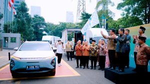 Dukung Implementasi ESG, BSI Luncurkan Mobil Operasional Listrik dan Digital Carbon Tracking