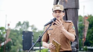 Pimpin Apel Perdana, Bupati Lucky Hakim Ajak Perkuat Sinergitas dan Kolaborasi Pemerintahan