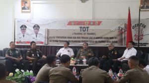Satpol PP Gelar Pelatihan Penanggulangan Rokok Ilegal