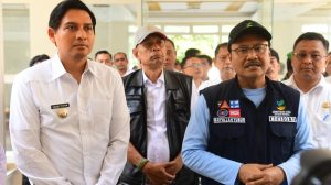 Tinjau Wisma Haji, Kemensos dan Bupati Rencanakan Buat Sekolah Rakyat