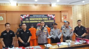 Polres Majalengka Ungkap 9 Kasus Narkoba, 9 Tersangka Ditangkap