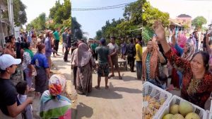 Warga Pringgacala Indramayu Unjuk Rasa hingga Hadang Truk Pengangkut Tanah