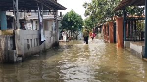 Banjir Kepung Indramayu